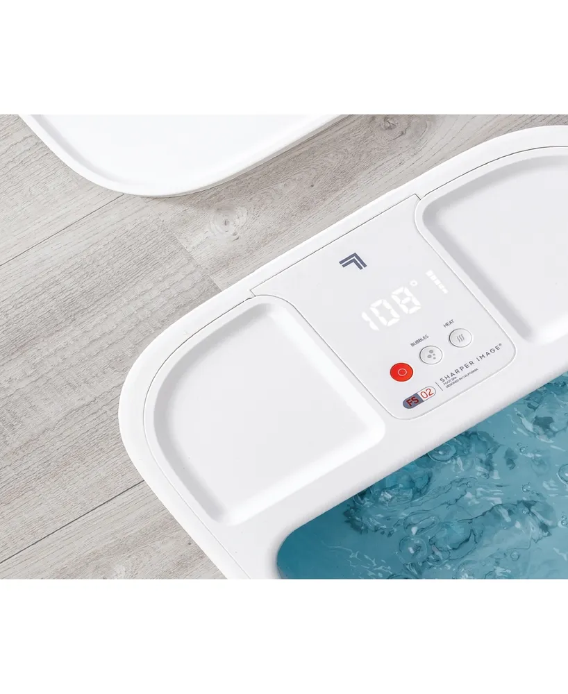 Sharper Image Spa Haven Foot Bath, Heated with Rollers and Lcd Display