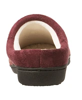 Isotoner Signature Women's Microsuede Knit Marisol Hoodback Slippers