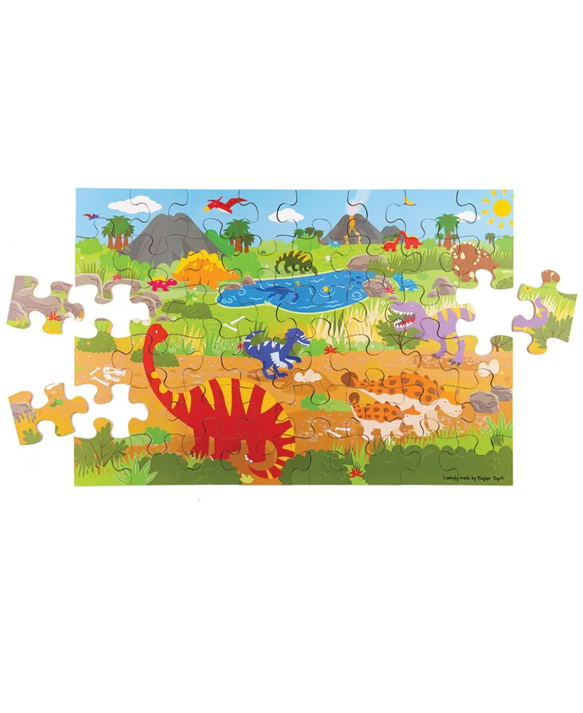 Bigjigs Toys - Dawn of the Dinosaur Floor Puzzle