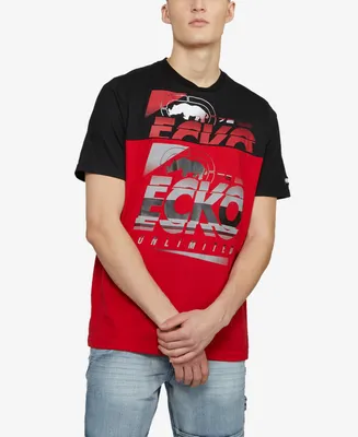 Ecko Unltd Men's Short Sleeves Speed Up T-shirt