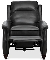 Closeout! Haizen 32" Leather Power Recliner, Created for Macy's