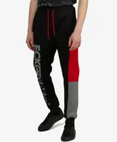 Ecko Unltd Men's Color Block Party Fleece Joggers