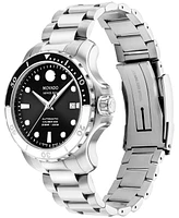 Movado Series 800 Men's Swiss Automatic Silver-Tone Stainless Steel Bracelet Watch 42mm
