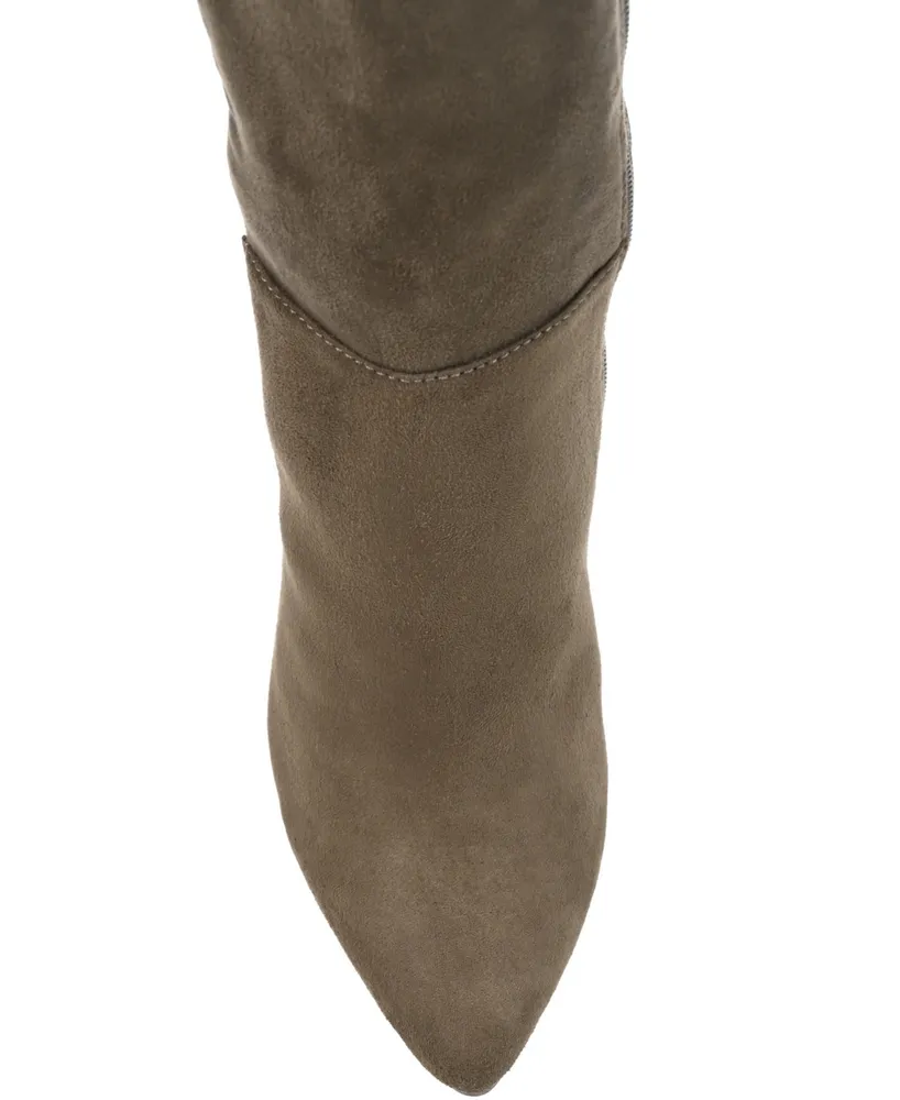 Journee Collection Women's Dominga Wide Calf Boots