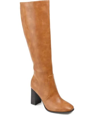 Journee Collection Women's Karima Extra Wide Calf Knee High Boots
