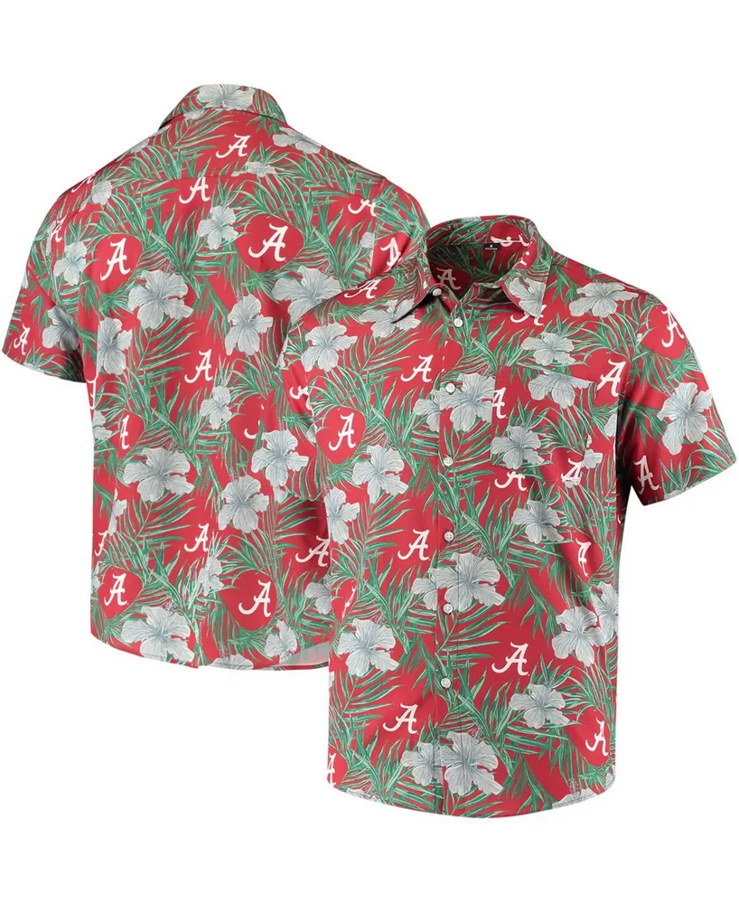 Men's Columbia Crimson Alabama Crimson Tide Bonehead Button-Up Shirt