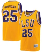 Original Retro Brand Men's Ben Simmons Lsu Tigers Commemorative Classic Basketball Jersey