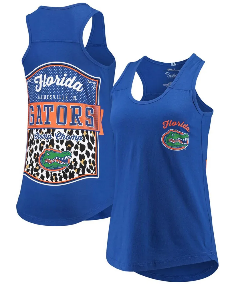 Women's Colosseum Royal Florida Gators Tunic Pullover Hoodie