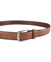 Club Room Men's Faux Leather Pebble Grain Stretch Belt, Created for Macy's