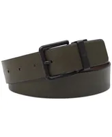 Calvin Klein Men's Pebble Grain Reversible Jean Belt