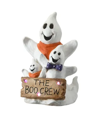 National Tree Company 21" Boo Crew Ghost Trio with Led Light