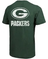 Green Bay Packers Tri-Blend Pocket T-shirt - Heathered