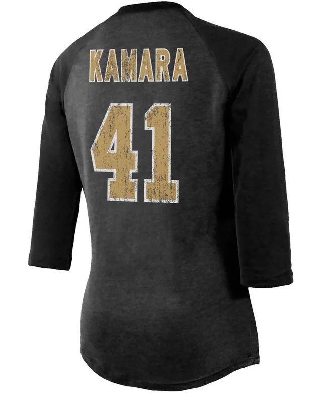 Lids Tyrann Mathieu New Orleans Saints Majestic Threads Women's Name &  Number Raglan 3/4 Sleeve T-Shirt