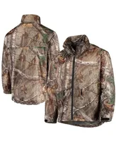 Men's Realtree Camo New England Patriots Sportsman Waterproof Packable Full-Zip Jacket