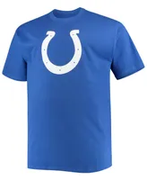 Men's Big and Tall Jonathan Taylor Royal Indianapolis Colts Player Name Number T-shirt