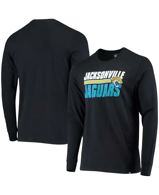 Men's MSX by Michael Strahan Black Jacksonville Jaguars Camo Long Sleeve T- Shirt 