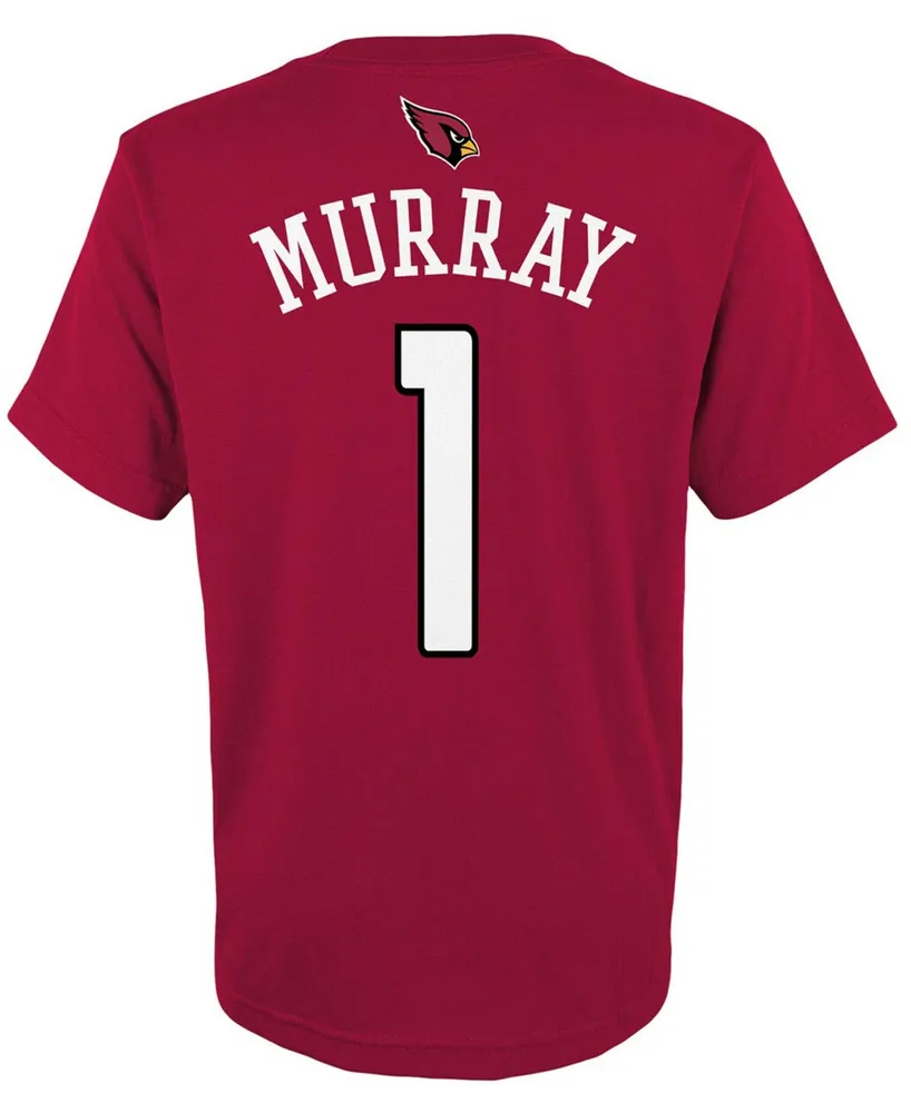 Big Boys Kyler Murray Cardinal Arizona Cardinals Mainliner Player Name Number T-shirt