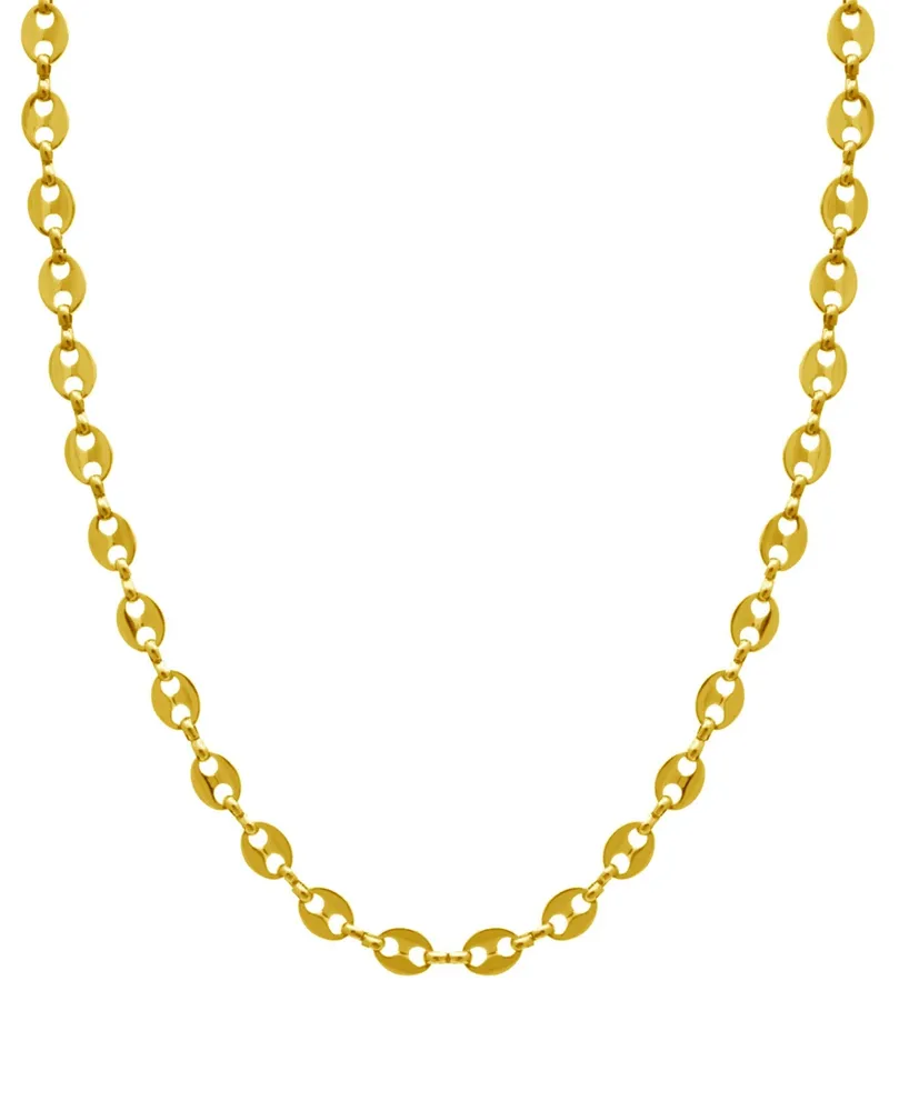 And Now This Gold Plated Marine Chain Necklace 16" + 2" Extender - Gold