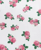Betsey Johnson Teeny Tiny Roses Cotton Percale Piece Sheet Set