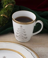 Charlotta Holiday Tree Mugs, Set of 4