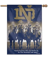 Multi Notre Dame Fighting Irish 28" x 40" Four Horsemen Single-Sided Vertical Banner