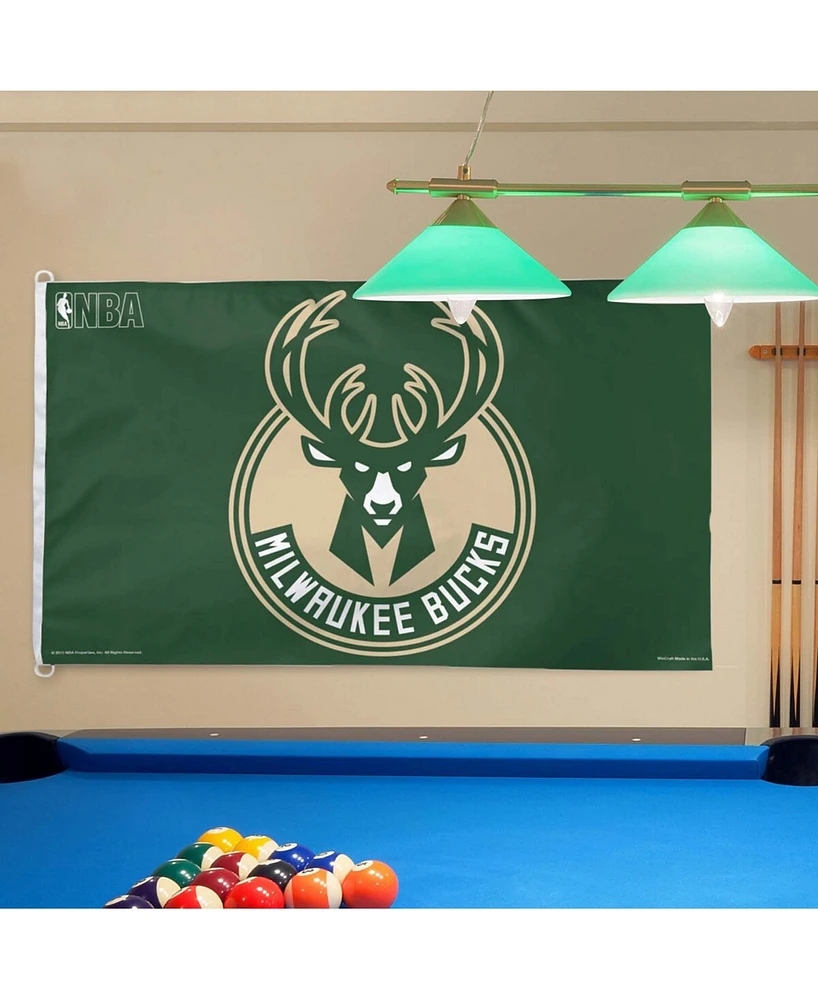 Multi Milwaukee Bucks Deluxe 3' x 5' One-Sided Flag