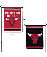 Multi Chicago Bulls 12" x 18" Double-Sided Garden Flag