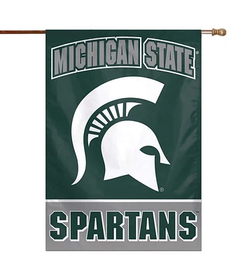 Multi Michigan State Spartans 28" x 40" Primary Logo Single-Sided Vertical Banner