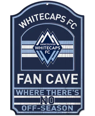 Multi Vancouver Whitecaps Fc 11" x 17" Wood Sign