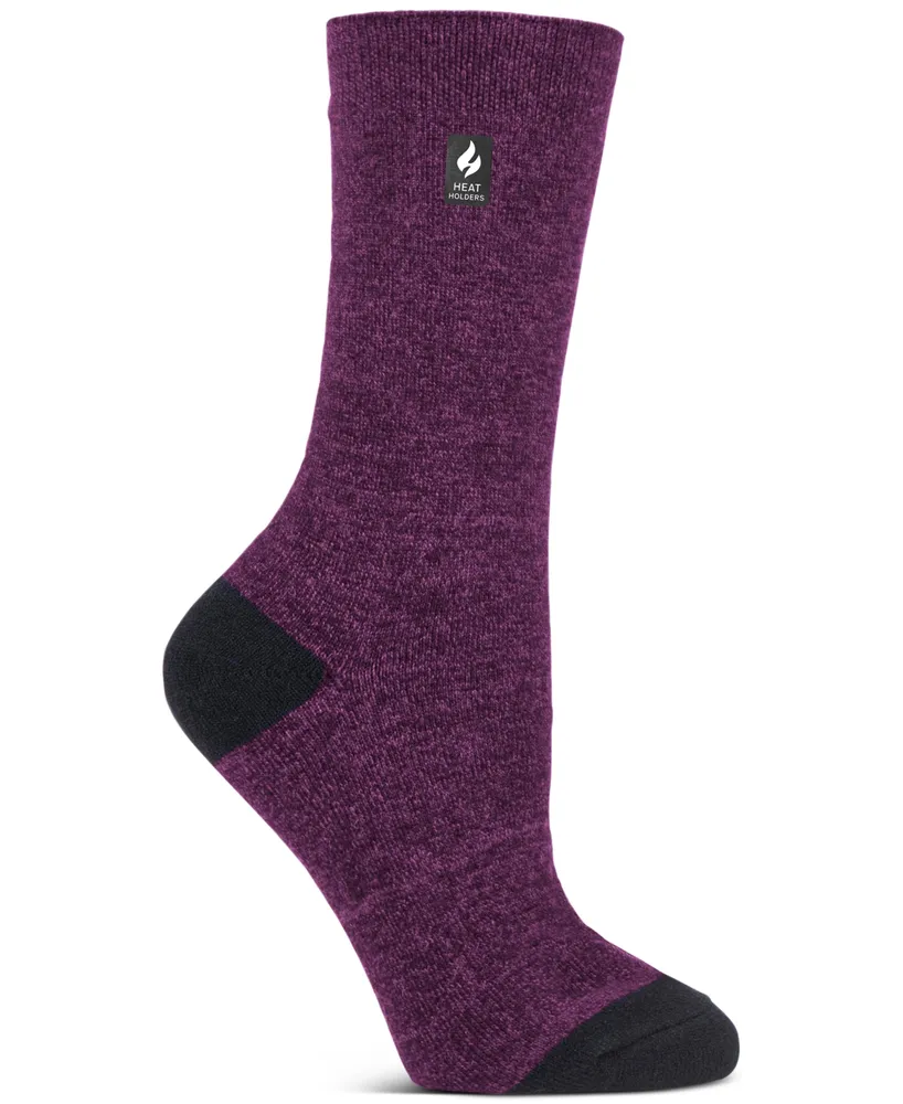 Heat Holders Women's Ultra Lite Brenda Twist Crew Socks