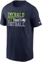 Nike Men's College Navy Seattle Seahawks Hometown Collection Emerald City T-Shirt