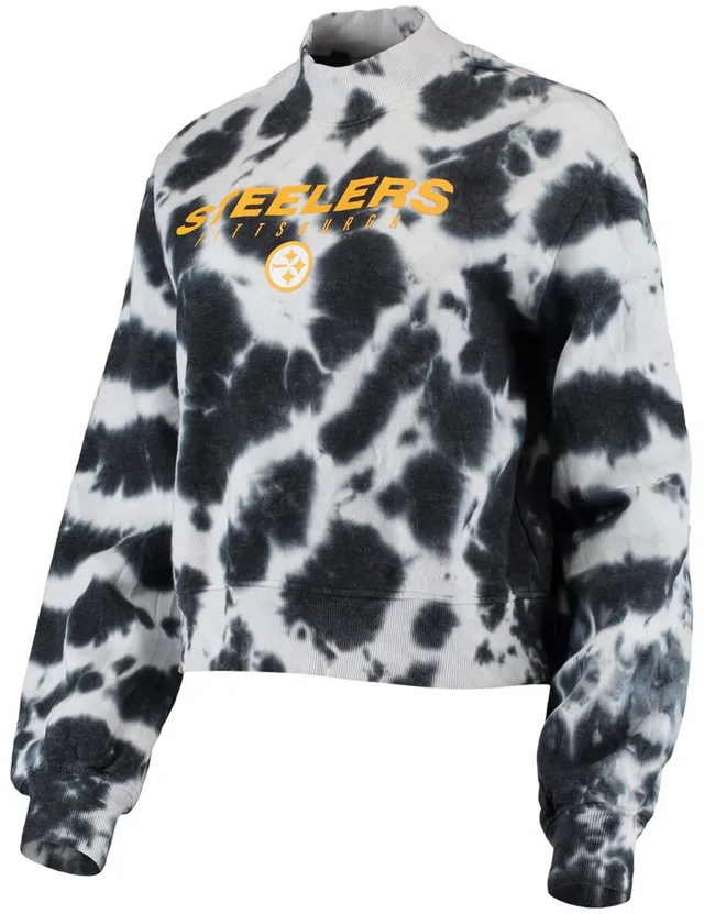 Junk Food Women's Pittsburgh Steelers Tie-Dye Cropped Pullover Sweatshirt -  Macy's