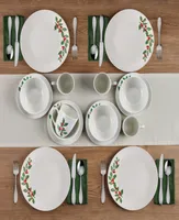 Studio Nova Holly Cheer 16 Pc. Dinnerware Set, Service for 4