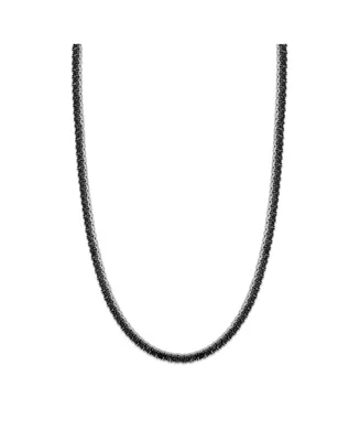Men's Diamond Link 24" Necklace (2 ct. t.w.) 10k Gold (Also Black Diamond)