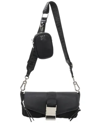 Steve Madden Women's Bmove Crossbody Bag and Removable Pouch