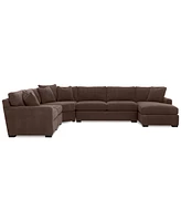 Radley -Piece Fabric Chaise Sectional Sofa