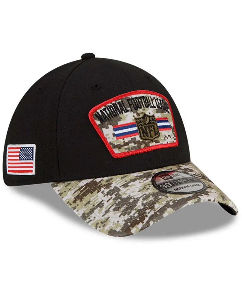 New Era Black/Camo NFL 2021 Salute to Service 59FIFTY Fitted Hat