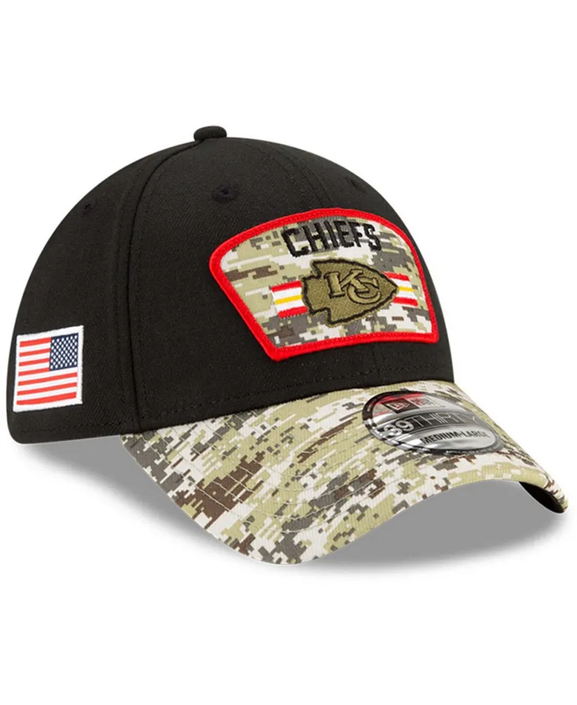 New Era Men's Black-Camouflage Atlanta Falcons 2021 Salute To