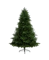 South Carolina Spruce Artificial Christmas Tree with Warm Lights and Bendable Branches