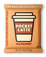 Pocket Latte Hazelnut Coffee Bar, 12 Pack