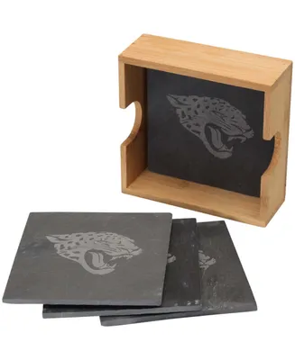 The Memory Company Jacksonville Jaguars Slate Square Coasters, 4-Pk.