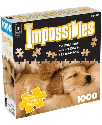 BePuzzled Impossible Puzzle - Aww Sleeping Puppies