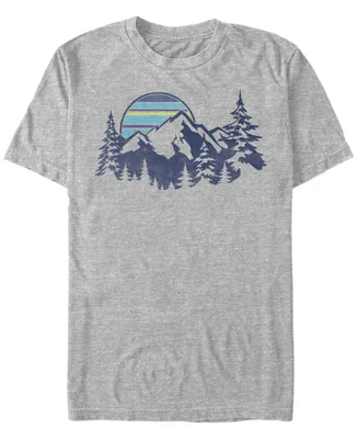 Men's Generic Additude Mount Range Short Sleeve T-shirt