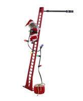 Mr. Christmas 40" Super Climbing African American Santa