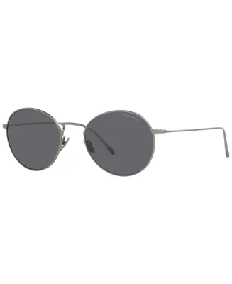 Giorgio Armani Men's Polarized Sunglasses, AR6125 52