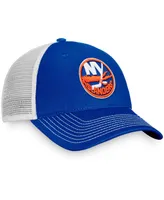 Men's Royal New York Islanders Core Primary Logo Trucker Snapback Hat