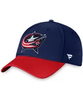 Men's Navy Columbus Blue Jackets Core Primary Logo Flex Hat