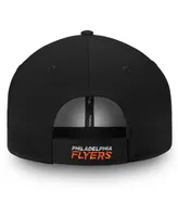 Men's Black Philadelphia Flyers Core Adjustable Hat