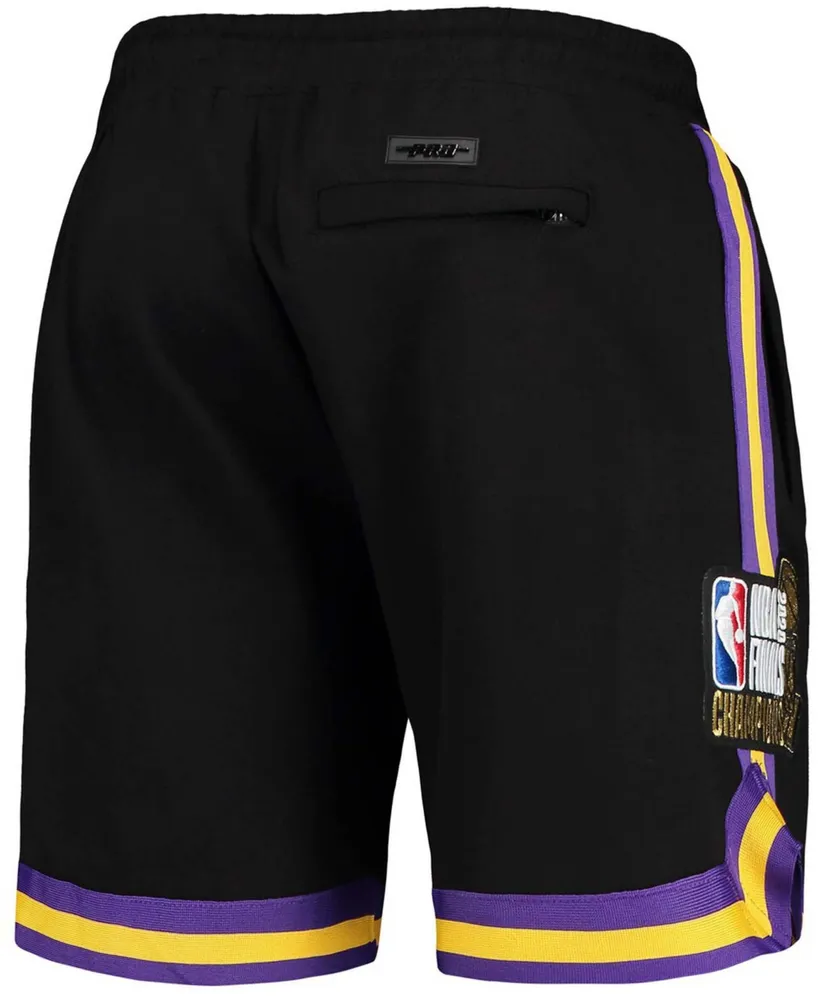 Men's Anthony Davis Black Los Angeles Lakers Player Shorts