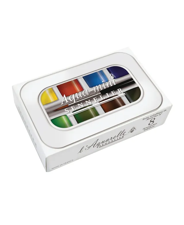 Sennelier La Petite Aquarelle Watercolor Set, 12-Color Set - 10ml